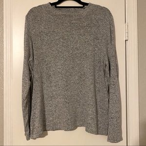 H&M • Grey Swing Mock Neck Sweater • Size L